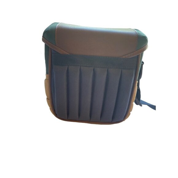 United Colors of Bennetton bag structured  quilted canvas  long adjustable strap - Picture 5 of 8